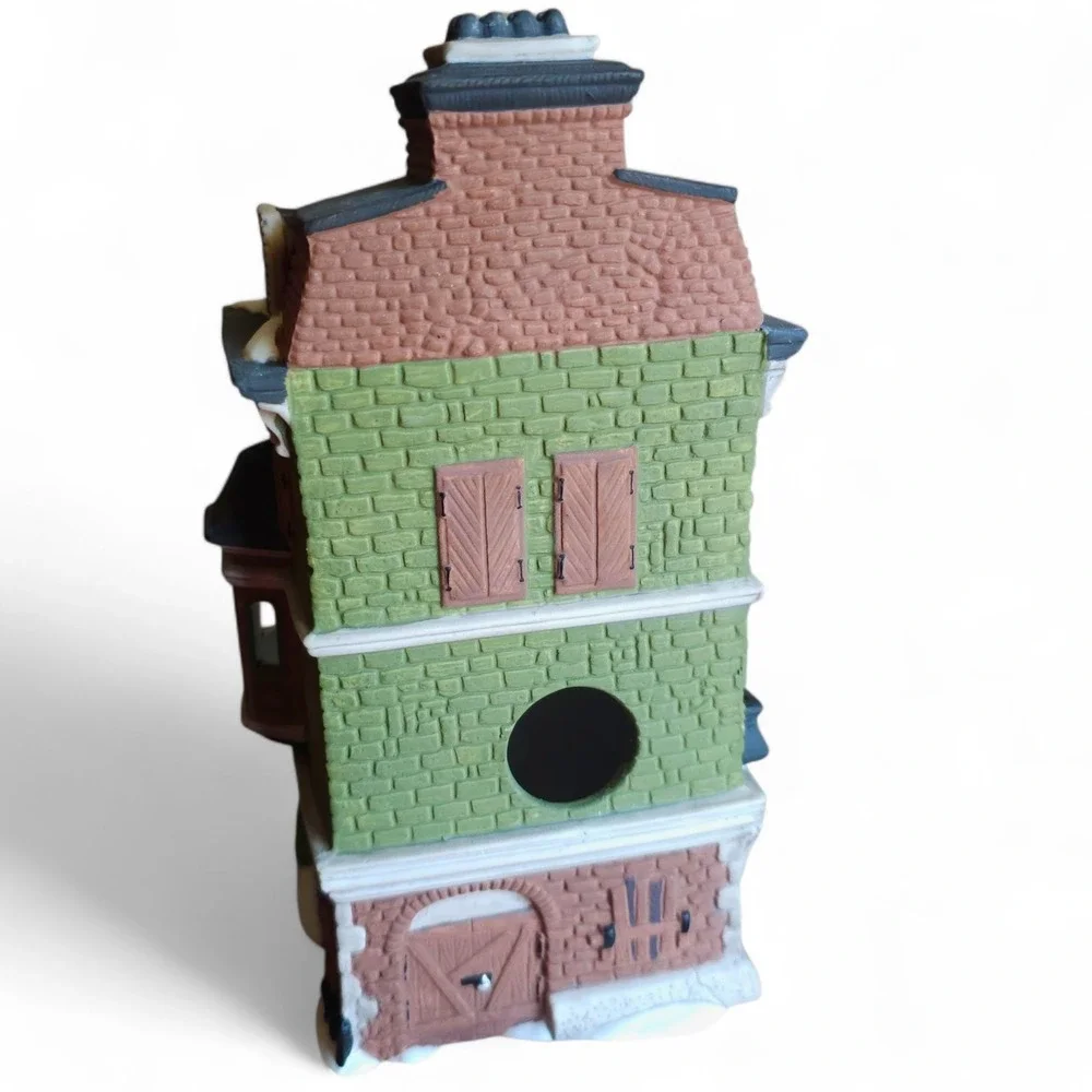 Dept 56 Dickens Village The Flat Of Ebenezer Scrooge 55875 Lighted House In Box